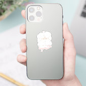 Trendy Schattigee حب Houb liefde in het Arabisch Sticker (Telefoon)