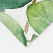 Trendy Schattigee luiaard in een boom Fleece Deken (Hoek)