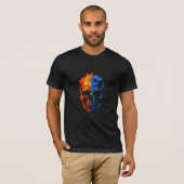 Trendy Schedel T-Shirt Prints voor Mode Liefhebber (Voorkant volledig)