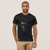Trendy Schedel T-Shirt Prints voor Mode Liefhebber (Voorkant volledig)