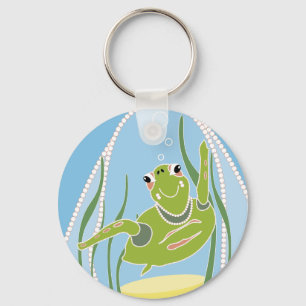 Trendy Schildpad Sleutelhanger
