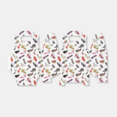 Trendy schoenen feest bedankdoosjes (Uitgevouwen)