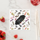 Trendy schoenen, papieren servetten (Insitu)