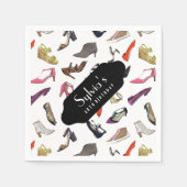 Trendy schoenen, papieren servetten (Voorkant)