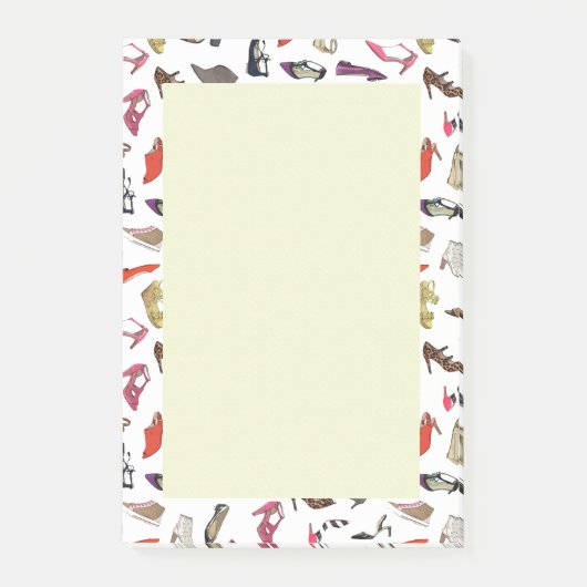 Trendy schoenen Post-it notes (Voorkant)