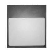 Trendy schoolbord vignette notitieblok (Voorkant)