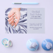 Trendy schoonheidssalon SPA nagelsalon prijstafels Flyer (Enkel)