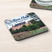 Trendy Scottish Ross Clan's Balnagown Castle Bier Onderzetter (Linkerzijde)