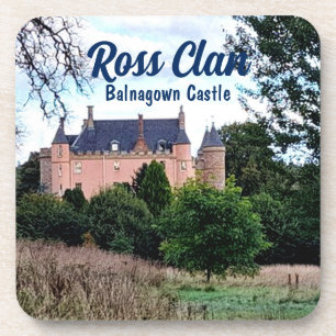 Trendy Scottish Ross Clan's Balnagown Castle Bier Onderzetter