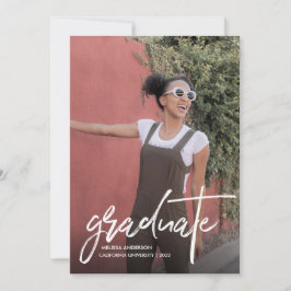 Trendy Script 2 Aankondiging van het Afstuderen va