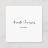 Trendy Script + Dongle-sjabloon voor visitekaartje (Voorkant)
