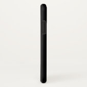 Trendy Script Lettertype (Zwart) Case-Mate iPhone Case (Achterkant / rechts)