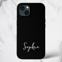 Trendy Script Moderne Aangepaste Handtekening Naam