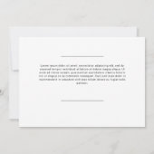 Trendy Script Overlay | Eén Afstuderen van de foto Aankondiging (Achterkant)