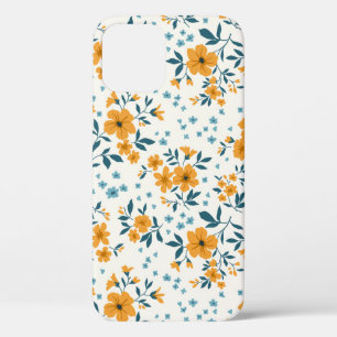 Trendy seamless vintage floral pattern. Endless of Case-Mate iPhone Case