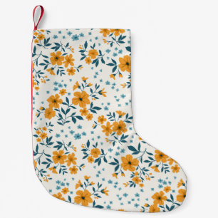 Trendy seamless vintage floral pattern. Endless of Kleine Kerstsok