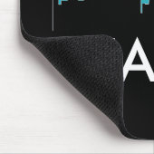 Trendy Seattle Washington Retro Sunset Skyline Muismat (Hoek)