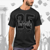 Trendy Senior Class van 2025 Afstuderen Blackout T-shirt