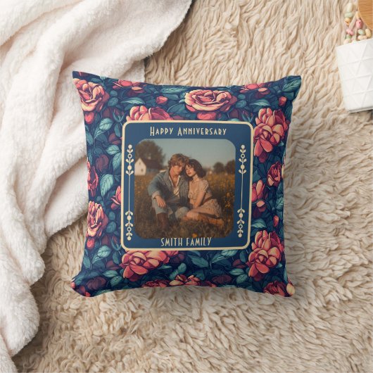 Trendy sentimentele 50ste bruiloft Jubileum Kussen (Deken)