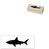 Trendy Shark Design Rubber Stamp Rubberstempel (Gestempeld)