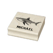 Trendy Shark Persoonlijk Rubberstempel (Stempel)