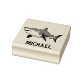 Trendy Shark Persoonlijk Rubberstempel (Stempel)