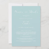 Trendy Simple Modern Custom Photo Couple Wedding (Achterkant)