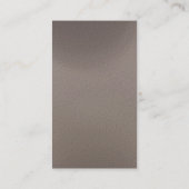 Trendy Simple Plain Beige Visitekaartje (Achterkant)