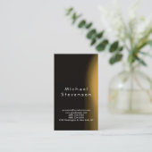 Trendy Simple Plain Visitekaartje (Staand voorkant)