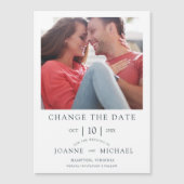 Trendy Simple Postponed Wedding Photo Instant (Voorkant)