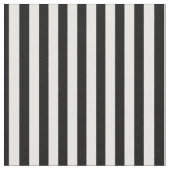 Trendy Simple Stripes Pattern | Zwart-wit Stof (Close Up)