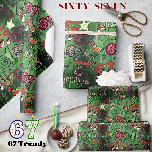 Trendy Sixty Seven  Inpakpapier I Lucky 67