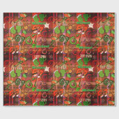 Trendy Sixty Seven Inpakpapier I rode tartan (Vlak)