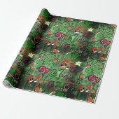 Trendy Sixty Seven  Wrapping Paper I Lucky 67 Cadeaupapier (Uitgerold)
