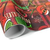 Trendy  Sixty Seven  Wrapping Paper I red plaid Cadeaupapier (Rol Hoek)