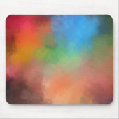 Trendy Sjabloon Abstracte art. elegant kleurrijk Muismat (Voorkant)