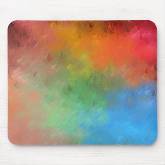 Trendy Sjabloon Colorful Abstracte Art Elegant Muismat (Voorkant)