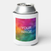 Trendy Sjabloon Custom Photo Afbeelding of Logo Pl Blikjeskoeler (Blikje Achterkant)