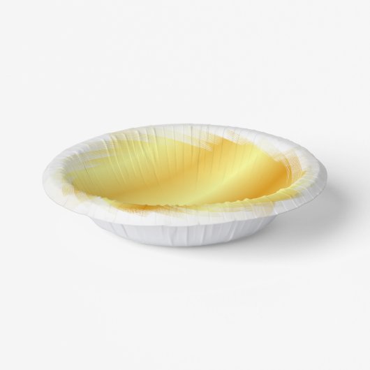 Trendy Sjabloon Gold Kijk uit Elegant Glamor Papieren Kommen (Gebogen)