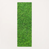 Trendy Sjabloon Natuur Green Grass Field Fitness Yogamat (Voorkant)