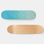 trendy skateboard met glitter glitter (Horizontaal)