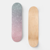 trendy skateboard met glitter glitter (Voorkant)