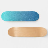 trendy skateboard with glitter glitter (Horizontaal)