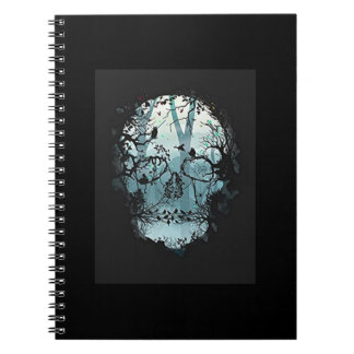 Trendy Skull-laptop 2019 Notitieboek