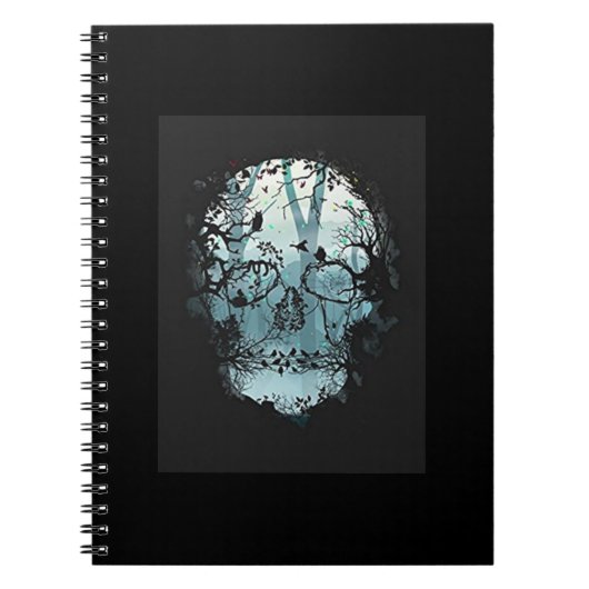 Trendy Skull-laptop 2019 Notitieboek (Voorkant)