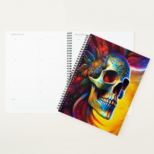 Trendy Skull Planner (Display)