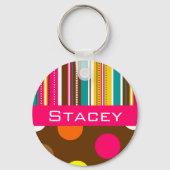Trendy Sleutelhanger - Personaliseer het! (Voorkant)