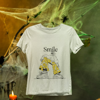 Trendy Smile Face Streetwear T-shirt