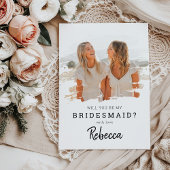 Trendy Smudge Foto | Bent u mijn Bridesmaid?
