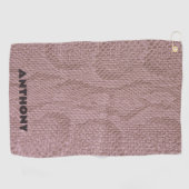 Trendy Snakeskin Golfhanddoek (Horizontaal)